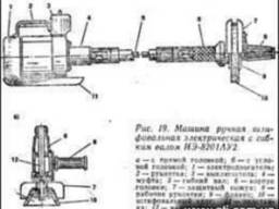 ИЭ-8201А машинка шлифовальная с гибким валом, шлифмашина