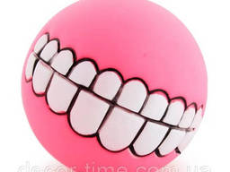 Игрушка для питомца, мяч для собаки Розовая. (344334663)