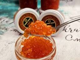 Икра красная кеты с/б 100 грамм "Красное Золото"