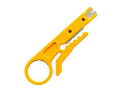 Инструмент для зачистки кабеля Stripper, yellow, цена за штуку, Q100