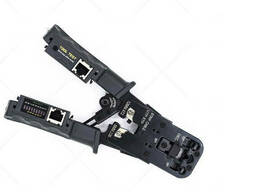 Инструмент HT-022 для обжимки RJ-45 (8P8C) и RJ-12/11 (6P6C), с тестером, профи. ..