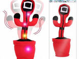 Интерактивная детская игрушка танцующий кактус Игра в кальмара поет танцует светится на. ..