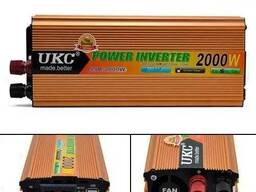 Инвертор 12V/220v 2000W UKC Преобразователь перетворювач