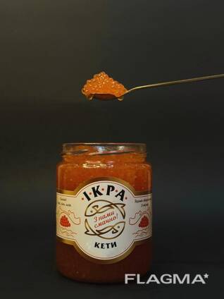 ІПродаємо, ікра червона КЕТИ Еліт 1-сорт, скло 500грам.