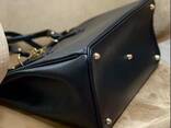 Итальянская кожаная сумка женская из натуральной кожи тоут Гермес TS000146 - фото 3