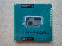 Ivy Bridge Intel Core i7-3540m 2C/4HT 3.00-3.70GHz/4Mb/5GT/s мобильный процессор Socket G2