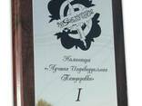 Металлические дипломы, грамоты, сертификаты на подложке - фото 8