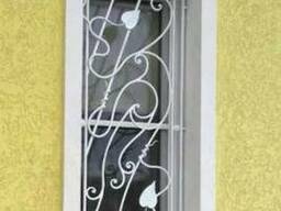 Изготовление кованых решёток на окна под ключ
