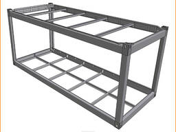 Изготовление металлических каркасов под бытовки