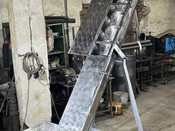 Изготовление шнековых транспортёров из нержавеющей стали AISI 304/316