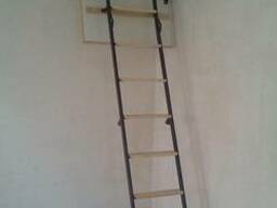 Изготовление складной чердачной лестницы под заказ