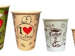 Изготовление стаканчиков для чая и кофе с вашим логотипом