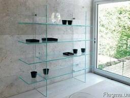 Изготовление стеклянных полок Днепр