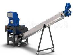 Предварительный измельчитель мясокостный «ППМ - 7» с шнеком выгрузки (нержавеющая сталь)