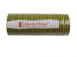 ElectroHouse Желто-зеленая изолента 17 м