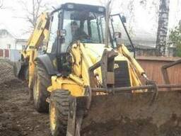 JCB 3CX телескоп челюсть аренда спецтехники гидромолот