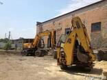 JCB 3CX телескоп челюсть аренда спецтехники гидромолот - фото 1