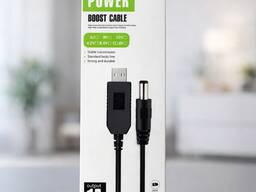 Кабель для роутера від PowerBank, ноутбука або USB блоку 9V / 12V