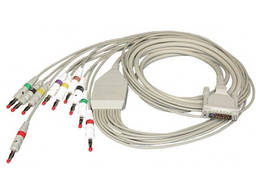 Кабель для ЭКГ электрокардиографа Шиллер 10 проводов