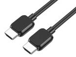 Кабель HDMI на HDMI 4K 60Hz Borofone Vivido male-to-male (1m, 4K 60Hz, HDMI2.0). Black - фото 3