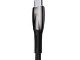 Кабель Type-C на USB с подсветкой Baseus Glimmer Series Fast Charging (1m, 100W, 6A. .. - фото 2