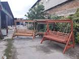 Качель деревянная - фото 2