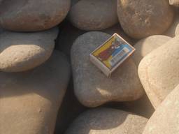 Камень. Галька плоская речная (ладонь)