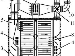 Камерная сушилка с утеплителем из негорючего материа