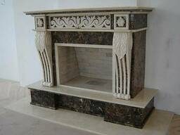 Мраморный камин
