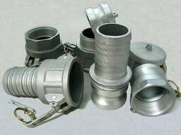 Камлоки(Camlock), хомути, муфти кулачкові, ШРС