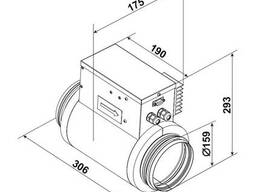 Канальный нагреватель Вентс НКД-160-2,0-1