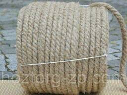 Канат джутовый д.8мм(100м) для рукоделия