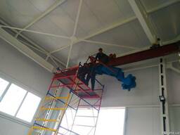 Ремонт кран-балки, тельферов, мостовых и козловых кранов