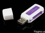 Кардридер 4 в 1 All in One USB 2.0 Multislot - фото 4