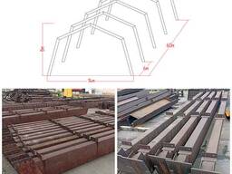 Каркас ангару 14х60 під склад, виробництво, цех, зерносховище