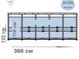 Каркасный бассейн Bestway 56420 - 10, 366 х 122 см (песочный 6 000 л/ч, лестница, тент. .. - фото 2