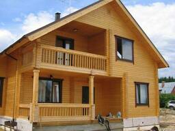 Каркасные дома из деревянных конструкций
