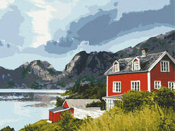 Картина по номерам. Art Craft "Фьорды Норвегии" 40х50 см (10569-AC)