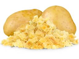 Картопля сушена кубиками