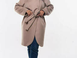 Кашемировое Пальто женское демисезонное (46-54), доставка. ..
