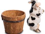 Кашпо Корова з діжкою 38 см Sealmark - фото 1