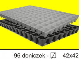 Кассеты для рассады на 54,77,96,160,260 ячеек600*400(Polska)