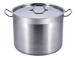 Кастрюля из нержавеющей стали с крышкой 16 л Zauberg