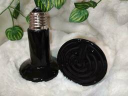 Керамическая лампа 100 w для обогрева рептилий и других животных