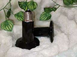 Керамическая лампа 75w для обогрева рептилий и других животных