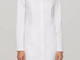 Халат білий жіночий STUGA MEDICAL