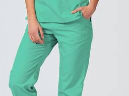 Хірургічний костюм жіночий STUGA MEDICAL «Софія» світло-зелений