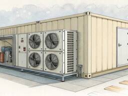 Холодильна камера, морозильна камера, шокова заморозка - промислові