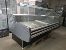 Холодильна вітрина Технохолод невада 2 м. б/в, холодильний прилавок б в, вітрини холодильн