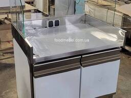 Холодильний стіл для хот-догів, модуль станція хот-дог, прилавок торговий хот-дог